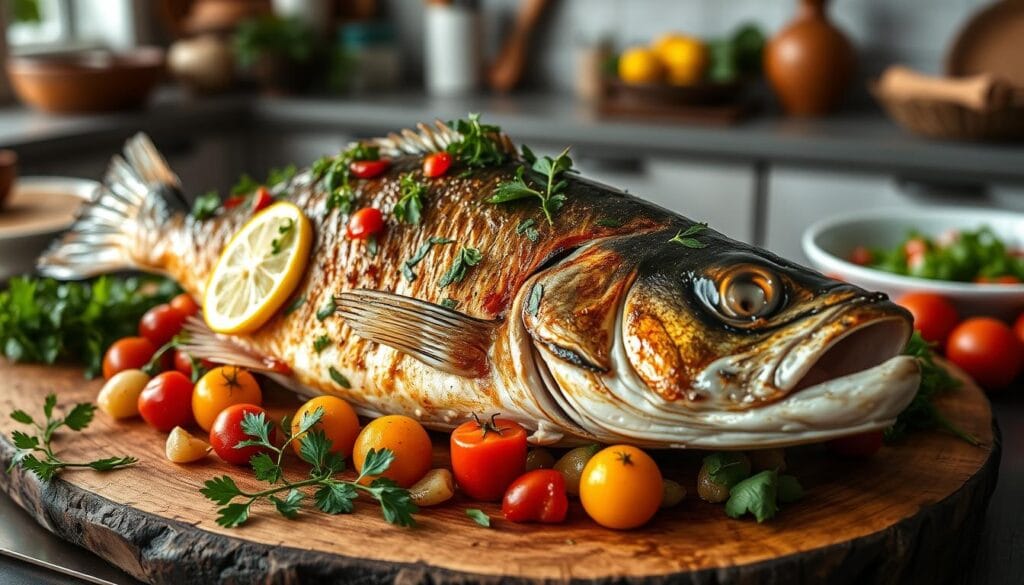 BAKED WHOLE BLACK BASS – AFROVITALITYEATS