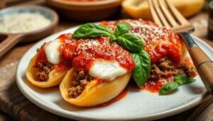 Beef Stuffed Shells