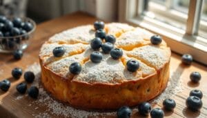 Blueberry Buttermilk Breakfast Cake