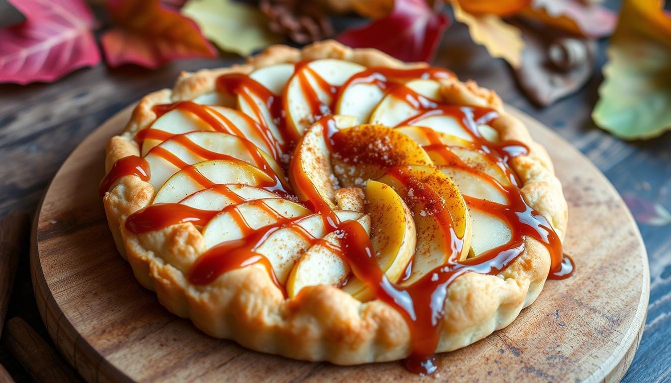 Caramel Apple Tart