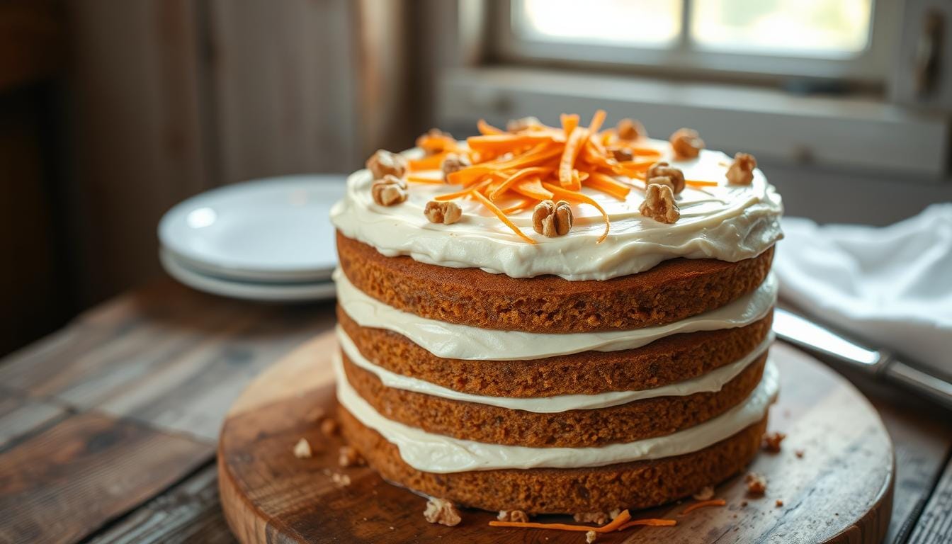 Carrot Cake with Cream Cheese Frosting