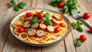 Chicken Sausage Pasta