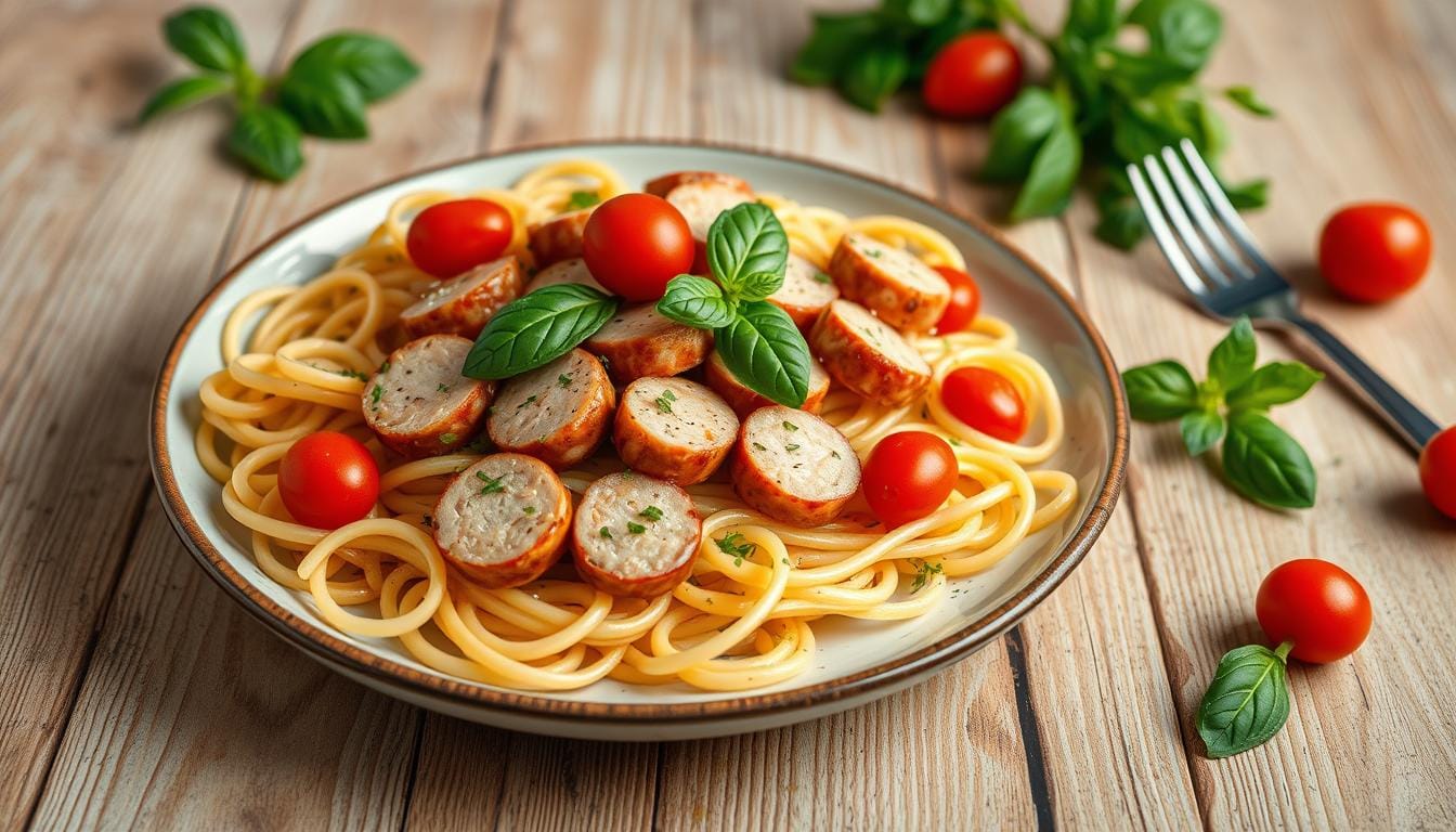 Chicken Sausage Pasta