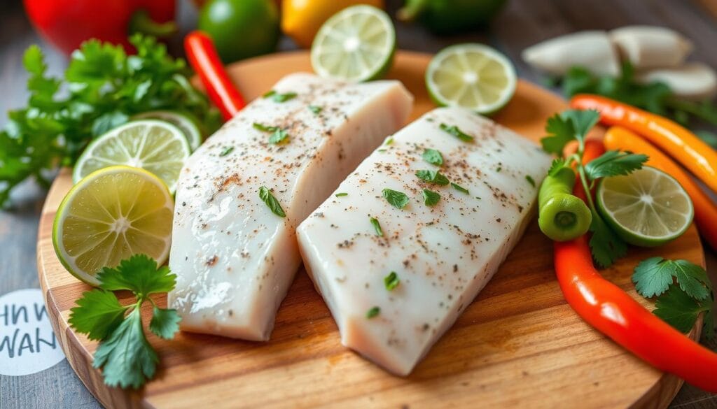 Fresh Mahi-Mahi Fish for Tacos