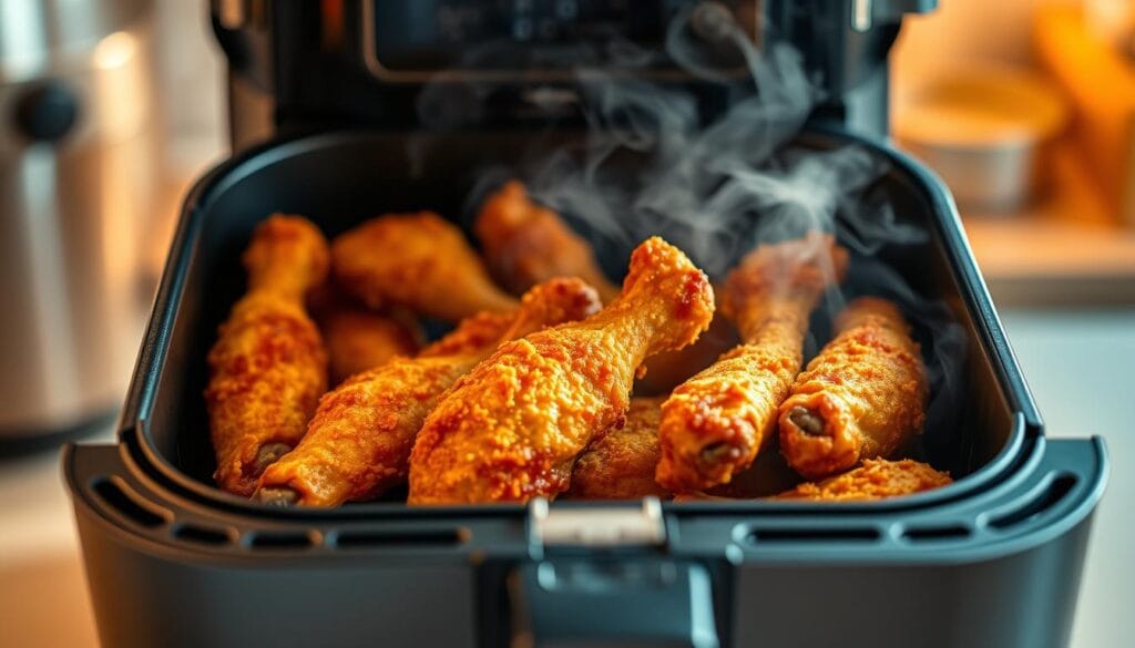 Frozen Chicken Wings in Air Fryer