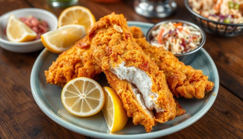 Southern fried catfish