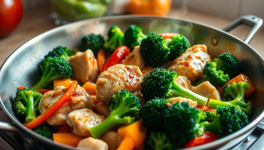 one-pan meals chicken and broccoli