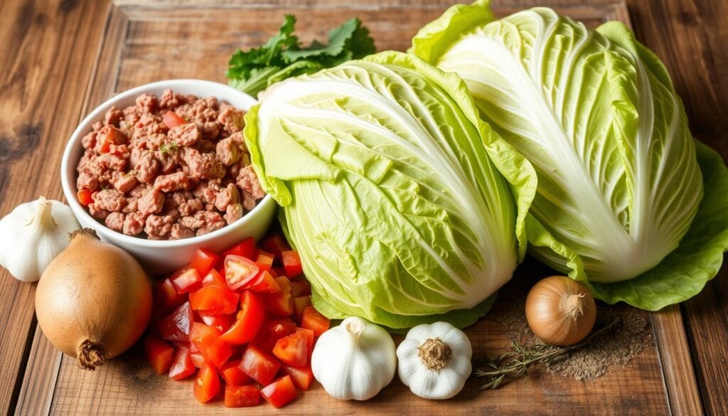 Cabbage Roll Casserole Ingredients