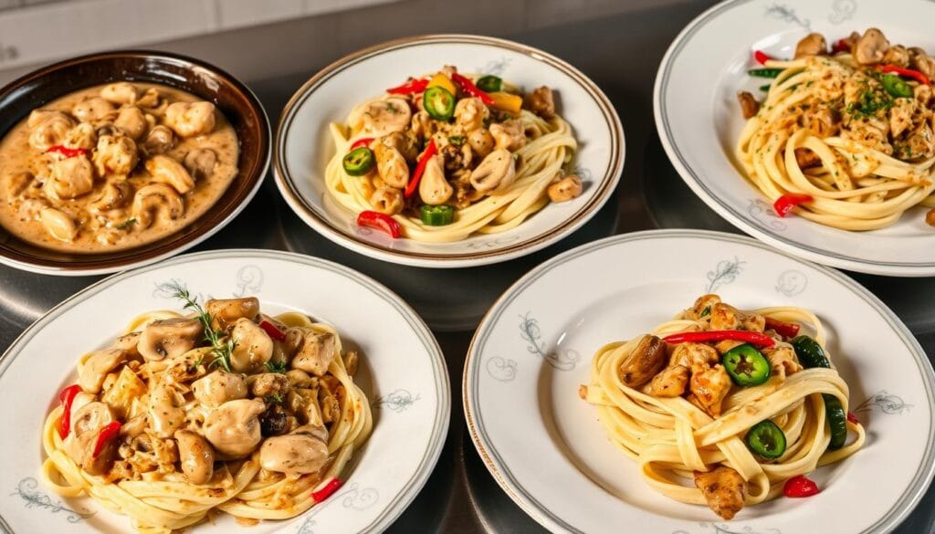 Chicken Stroganoff Variations