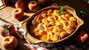 Fresh Southern Peach Cobbler