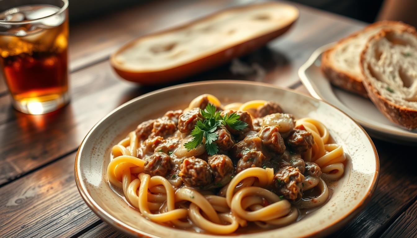 Hamburger Stroganoff