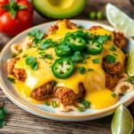 Mexican Chicken with Cheese Sauce