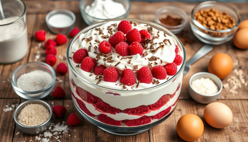 Red Velvet Trifle Ingredients