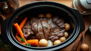 Slow Cooker Venison Steak