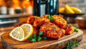 air fryer salmon bites